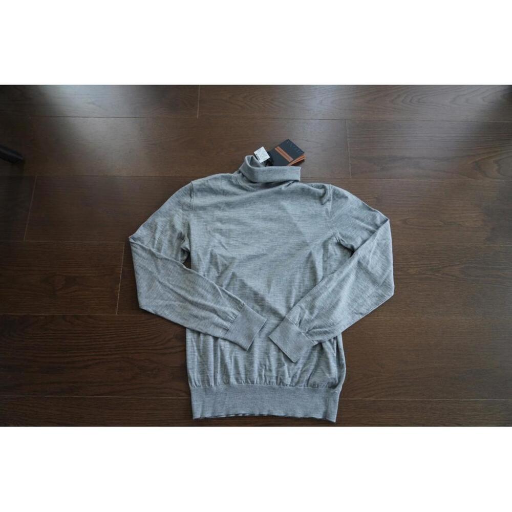 Brand New Zegna Cashseta Turtleneck Sweater Size 50